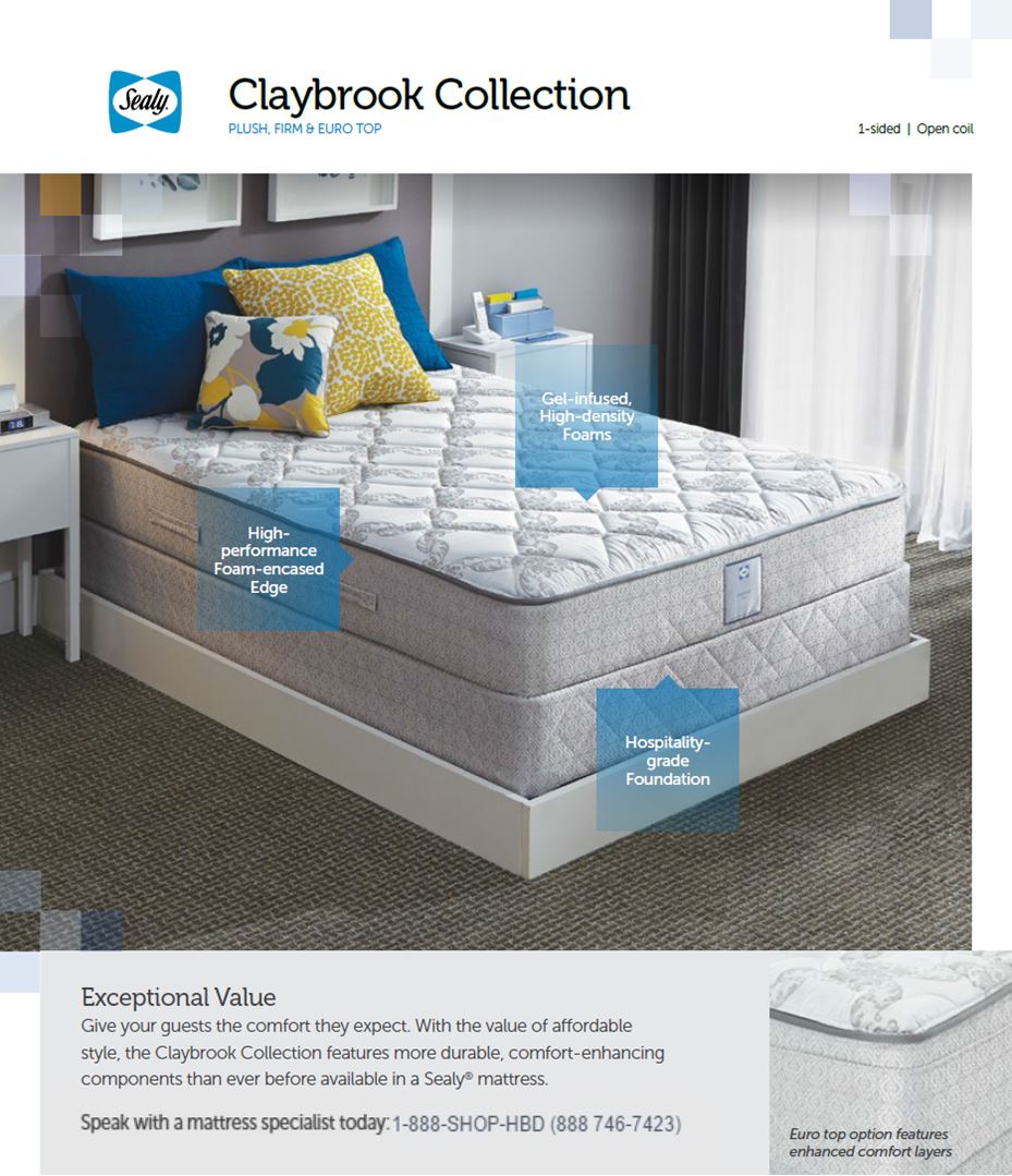 sealy claybrook mattress